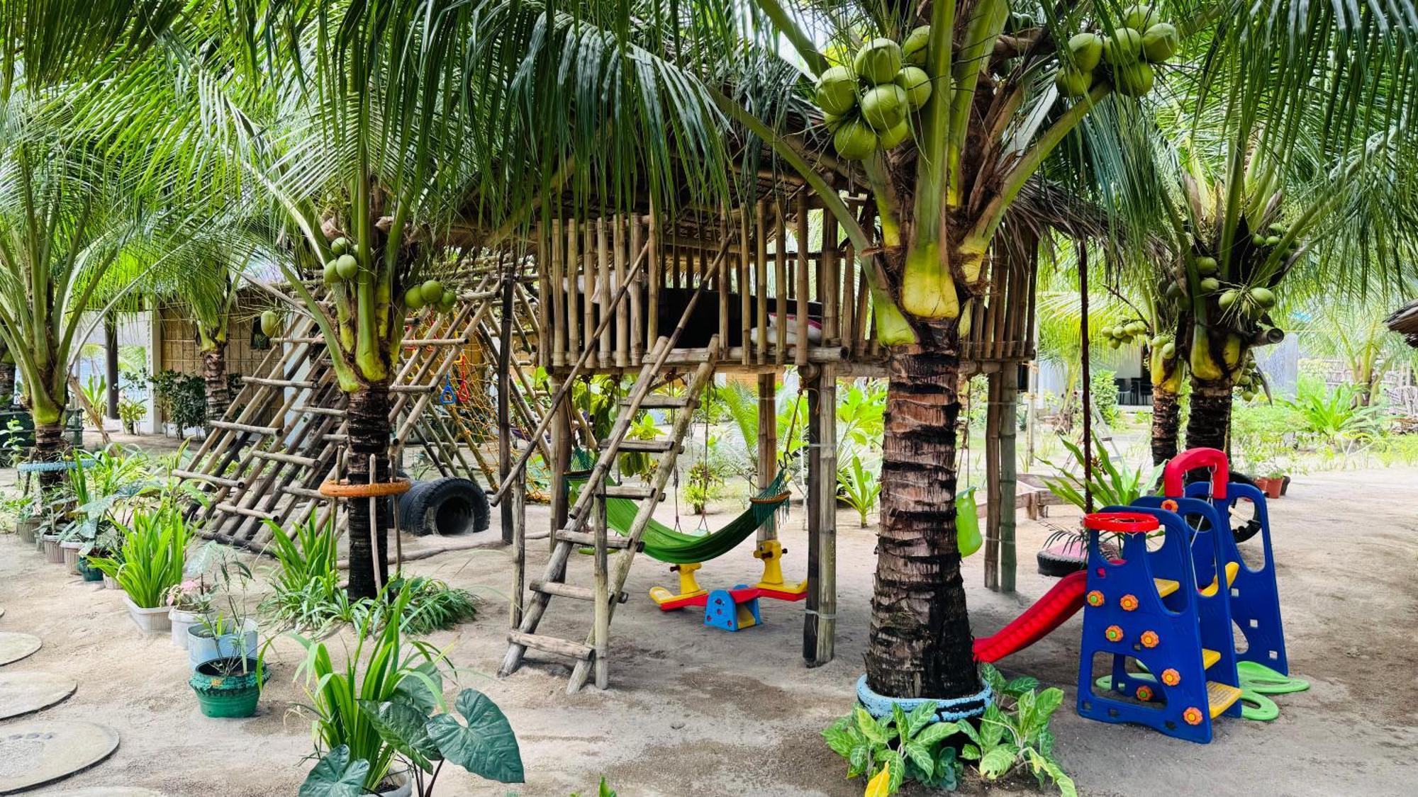 Footprints Beach Resort Agpudlos المظهر الخارجي الصورة