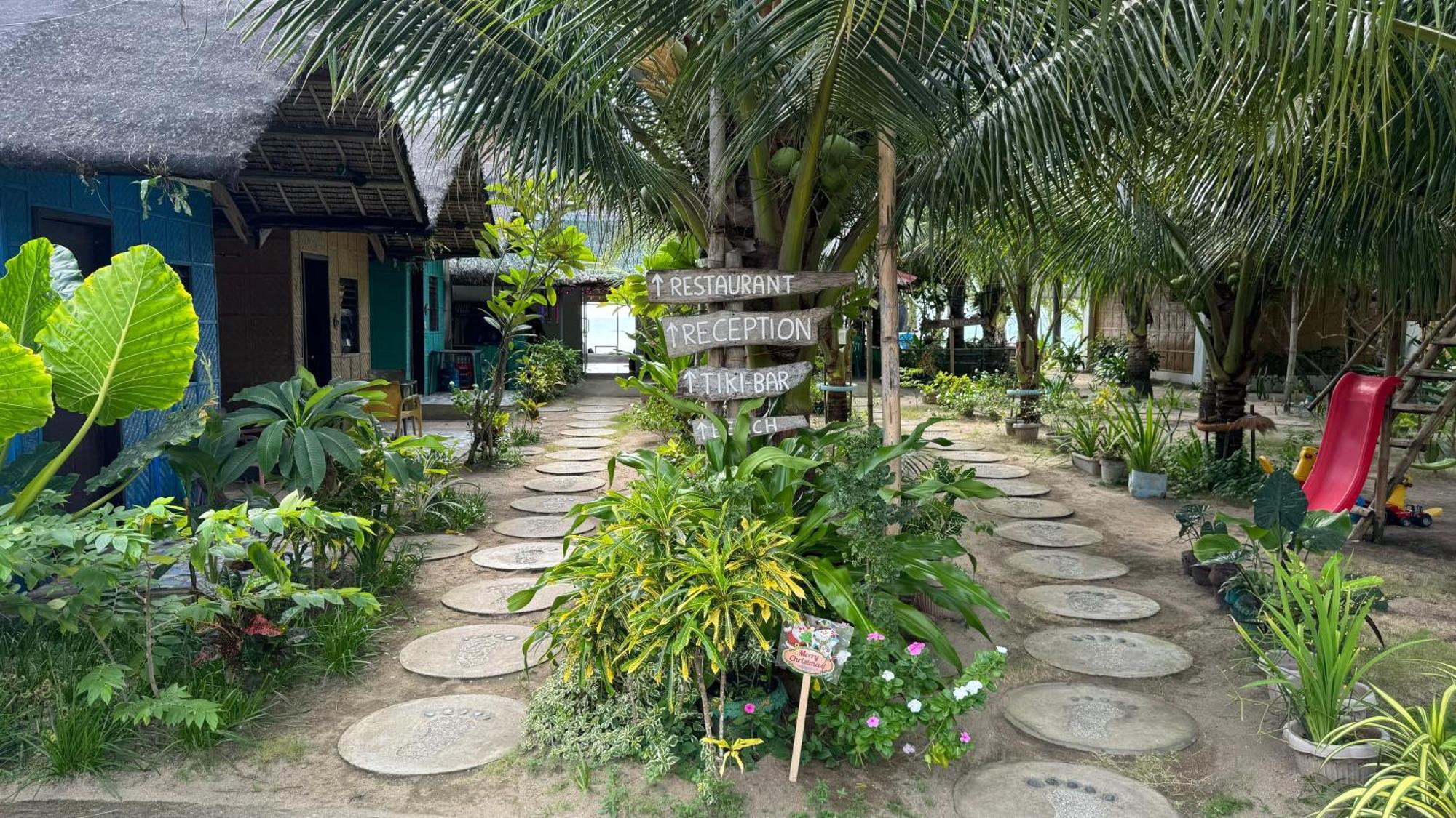 Footprints Beach Resort Agpudlos المظهر الخارجي الصورة